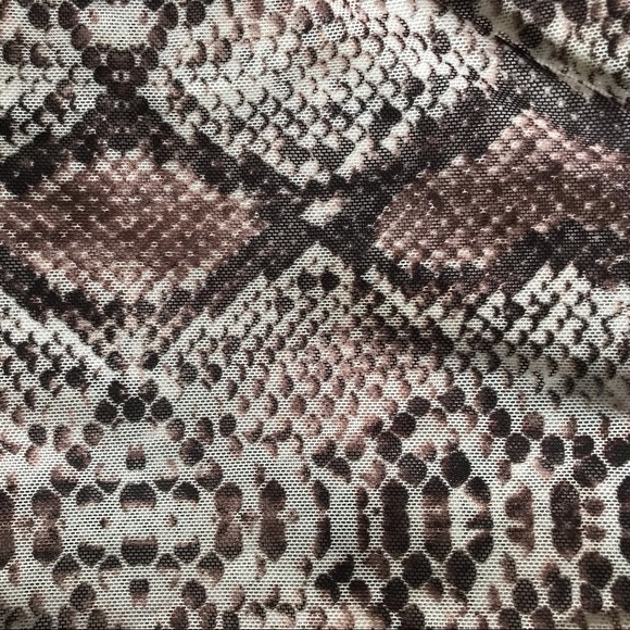 Sheer snakeskin body suit - Picture 2 of 2